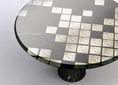 Free Energy From Patio Tables