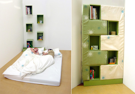 Bookcase Into A Bed