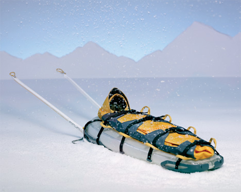 Inflatable Sled To The Rescue