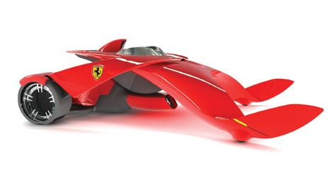 A Futuristic Ferrari. Speed is a Given but Automated