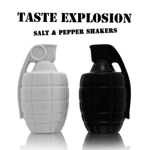 Magnetic Salt & Pepper Shakers - Yanko Design