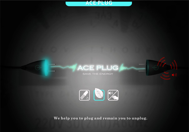 Ace Plug Eco Friendly Plug Concept by Lai You Cheng, Liu Kai Ping & Liu Chen Guang