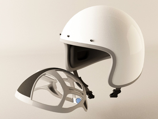 Skull Protection With Air - Yanko Design