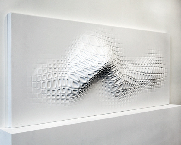 Wall Sculpture Made for Touch - Yanko Design