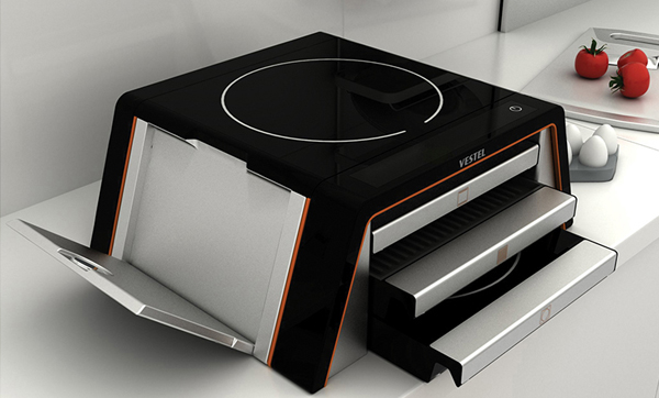 All-In-One Compact Cooking - Yanko Design