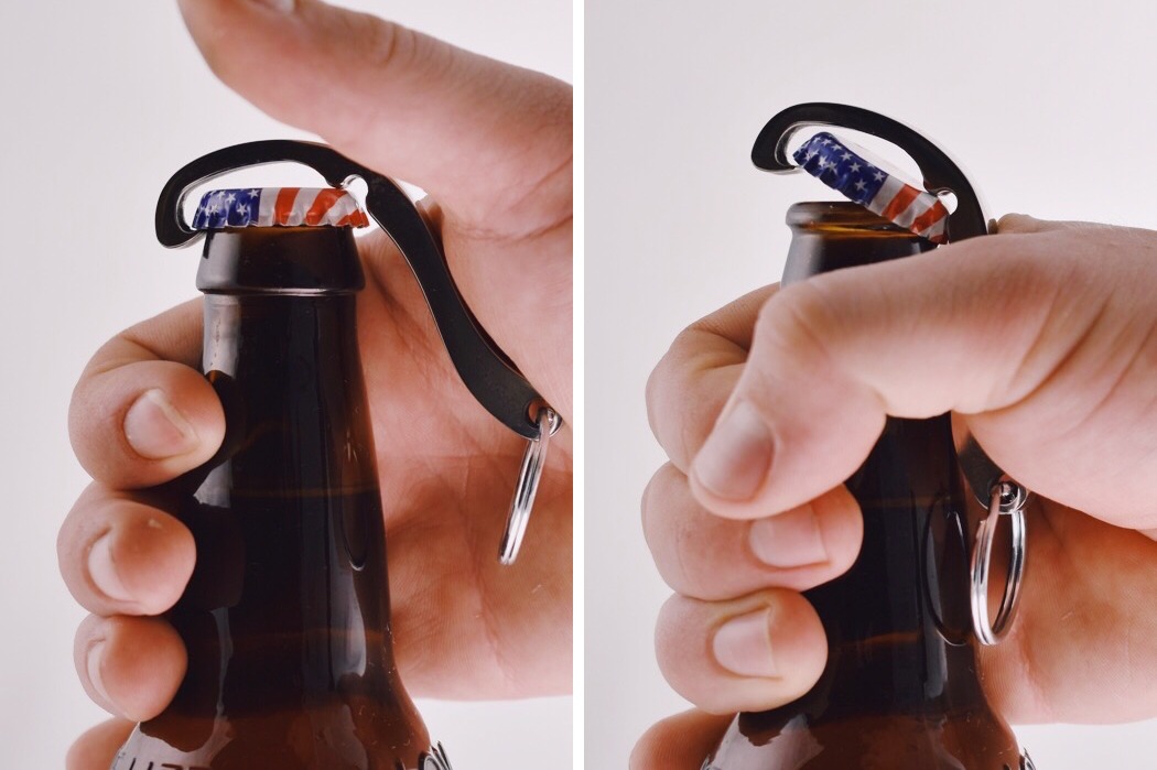Cap Snap: The one-handed bottle opener by Wilson Mefford — Kickstarter