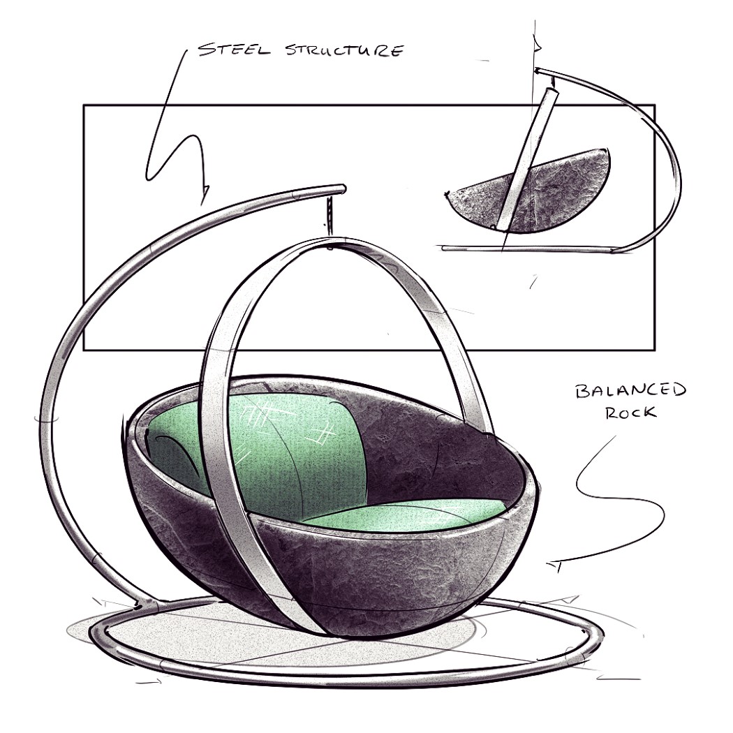 Donut Chair #067 - Nick's Chair Sketches