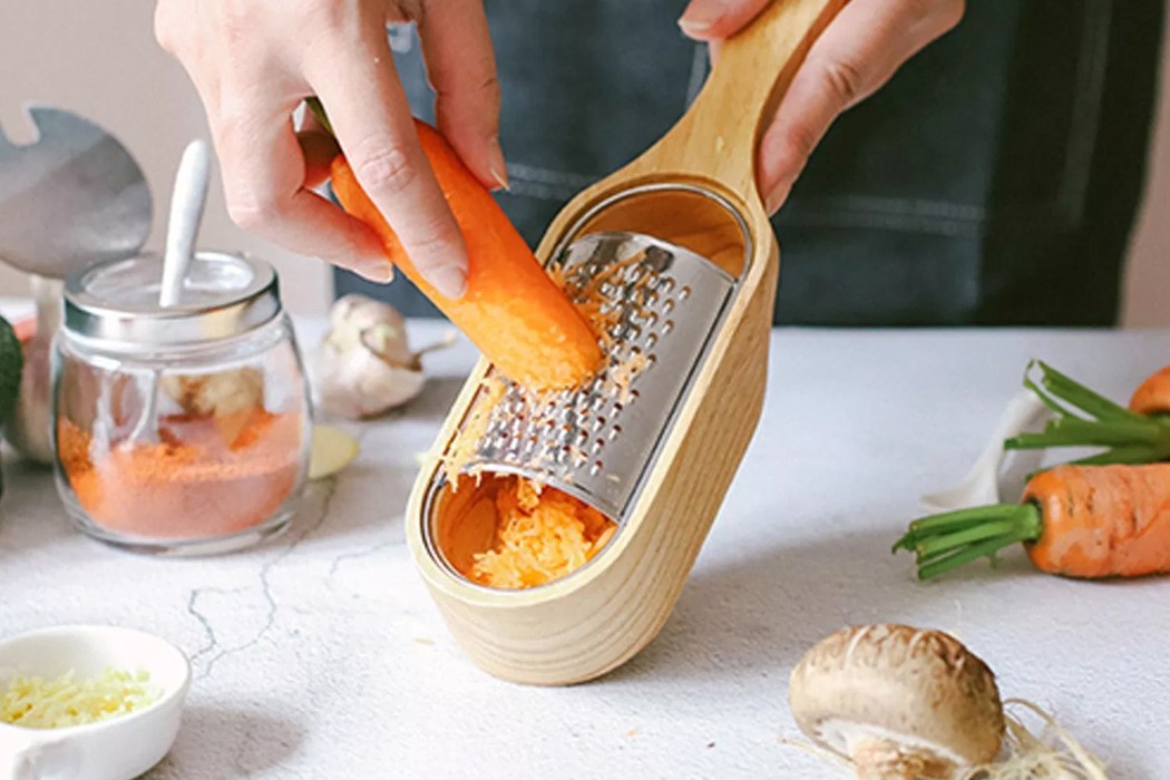 This elegant grater comes with its own wood container, and I can't contain  my joy! - Yanko Design