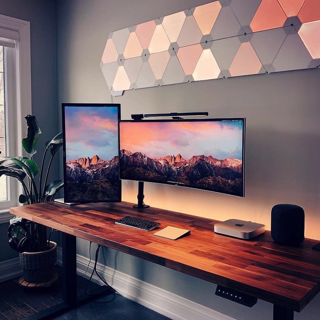 10 Best Ergonomic Desk Setups With Two Monitors