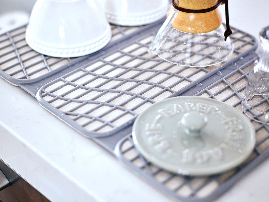 Antibacterial Dish Drying Mats for Your Kitchen (Diatomaceous Earth Mats)