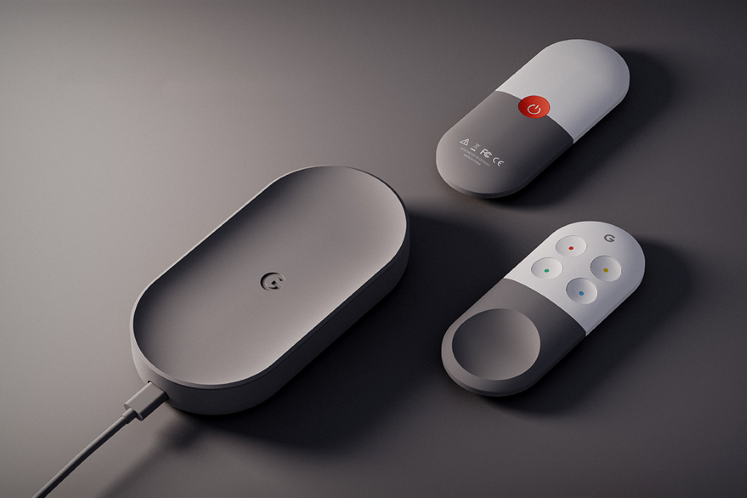 The Google Chromecast gets an Apple TV style makeover… a remote! - Design