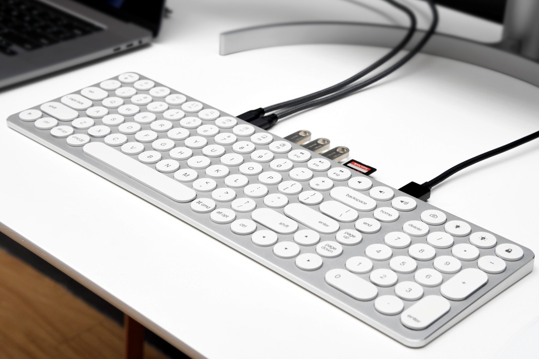 An external keyboard with a built-in multi-port sounds like sheer genius - Yanko Design