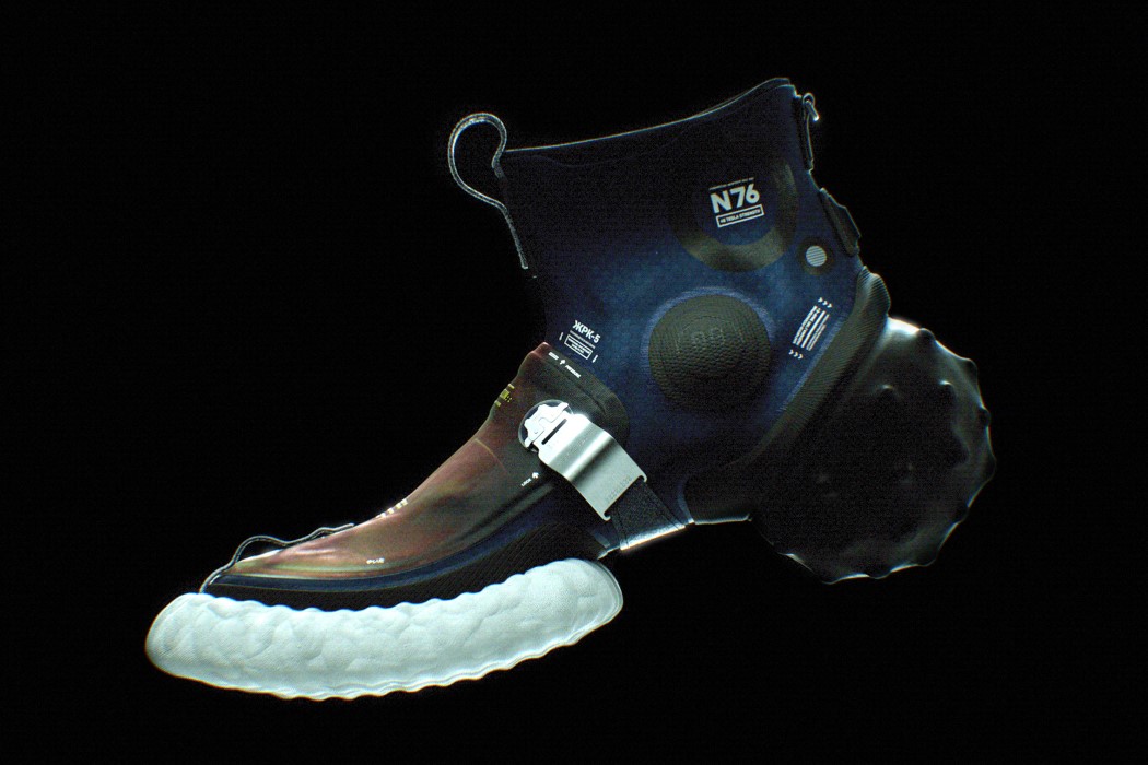 Futuristic Footwear for the 'space-age 