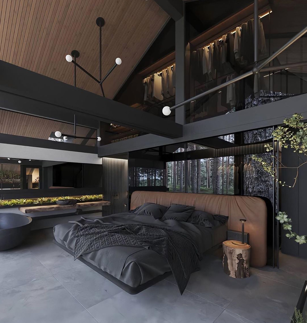 All black interior designs that will inspire you to adapt this modern