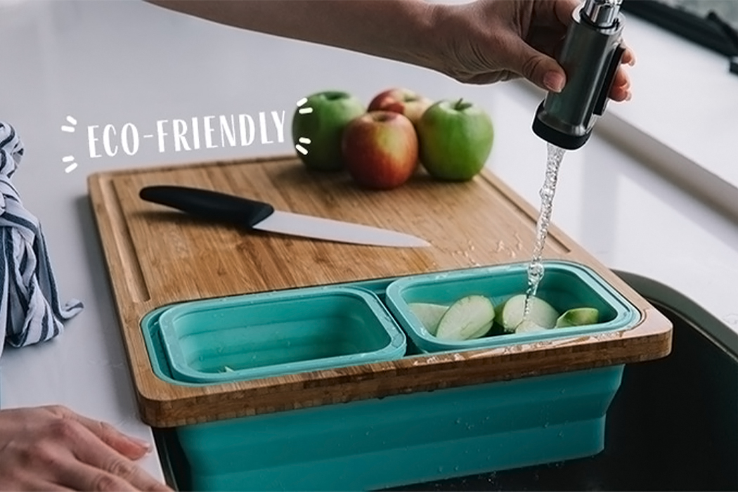 Cutting Board Meal Prep Solution Great For Small Spaces – TidyBoard