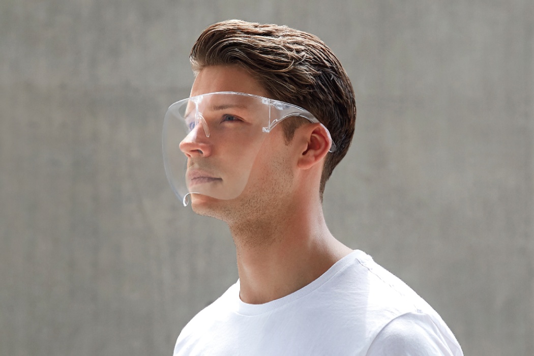 This Face Shield Worn Like Glasses Is Designed To Keep You Fashionably Safe Yanko Design