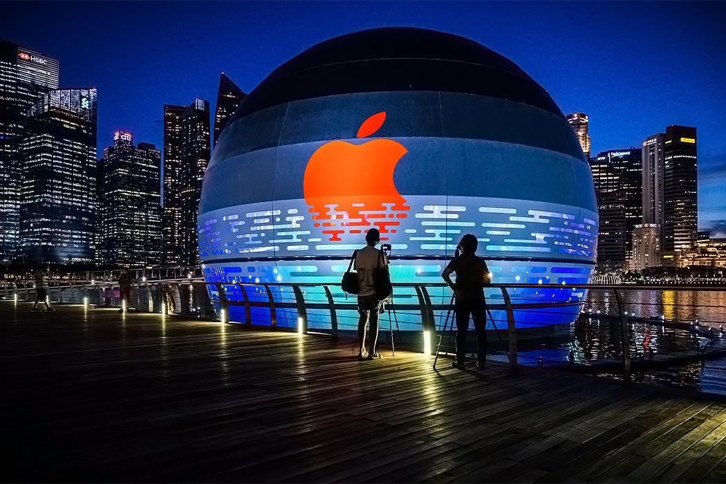 Apple's first floating retail store in the world is opening in Singapore! -  Yanko Design