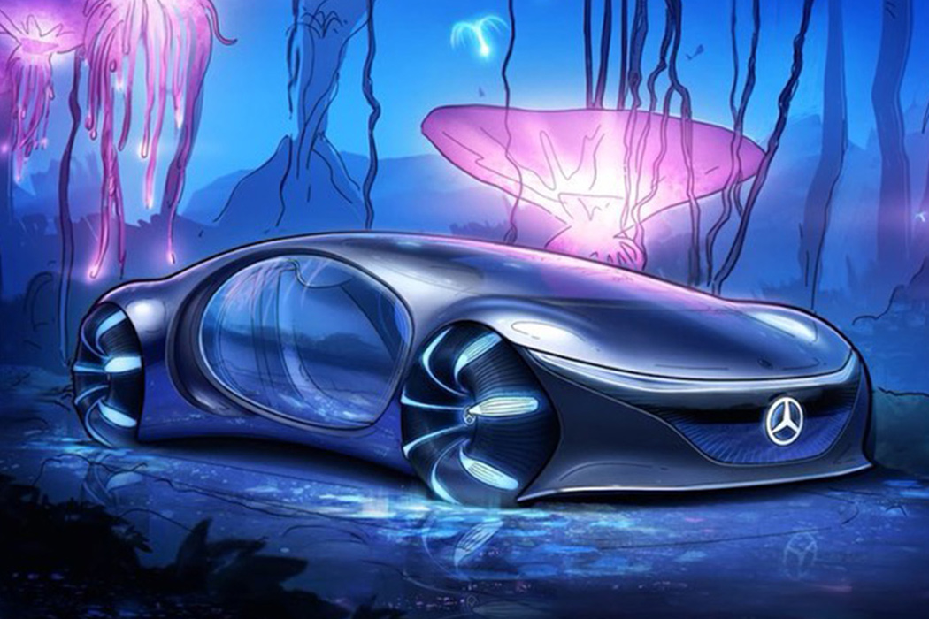 Automotive Inspiration Mercedes Benz VISION AVTR releases video