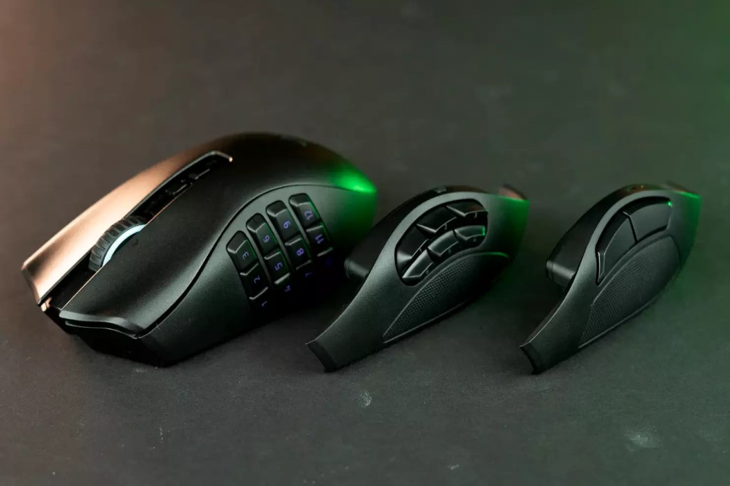 The Razer Naga Pro mouse comes with swappable shortcut-modules that let you  easily customize it! - Yanko Design