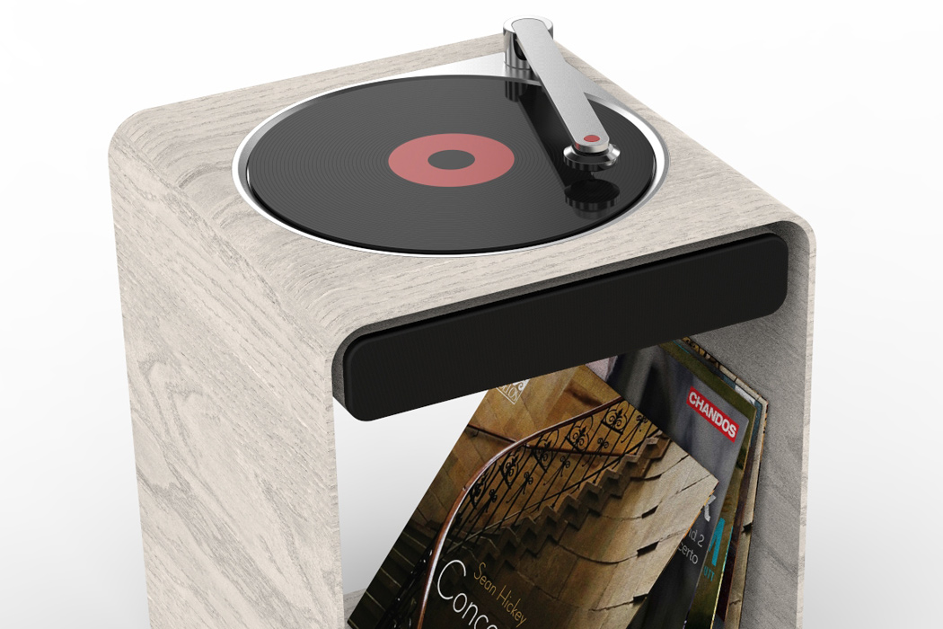 See-through Harman Kardon record player is a fashionable audio accessory  for modern living room - Yanko Design