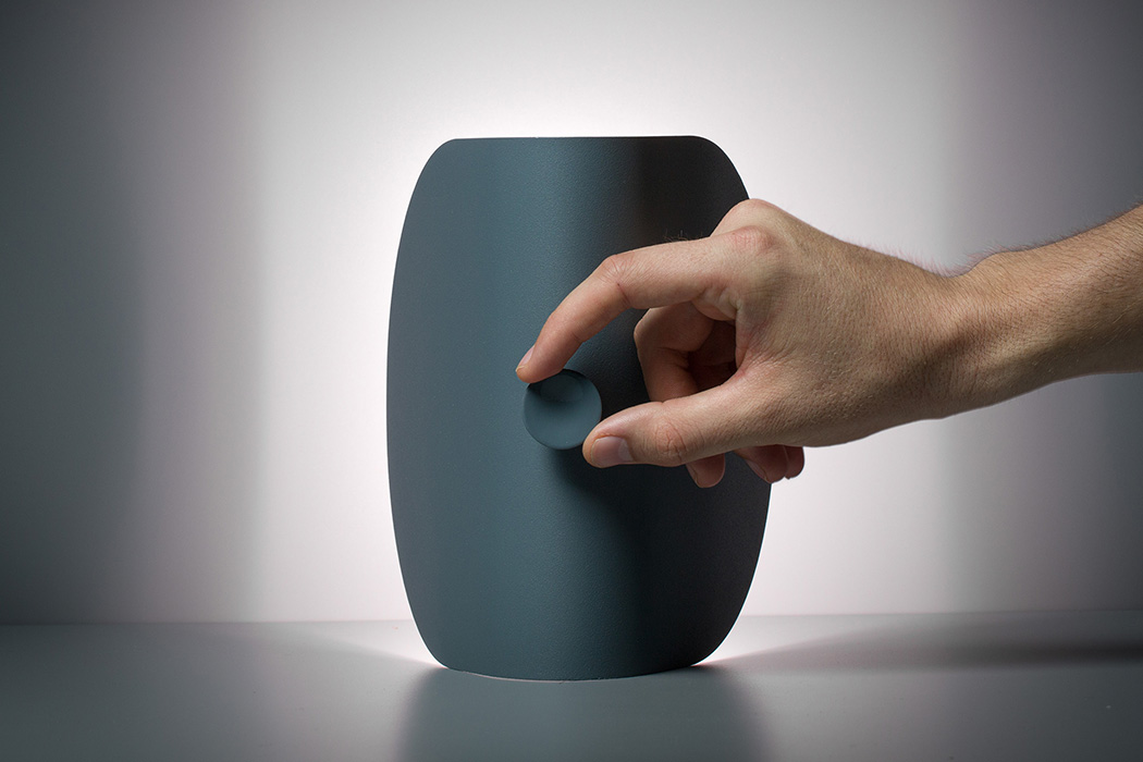 This magnetic mood lamp's portable design comes with a 360-degree