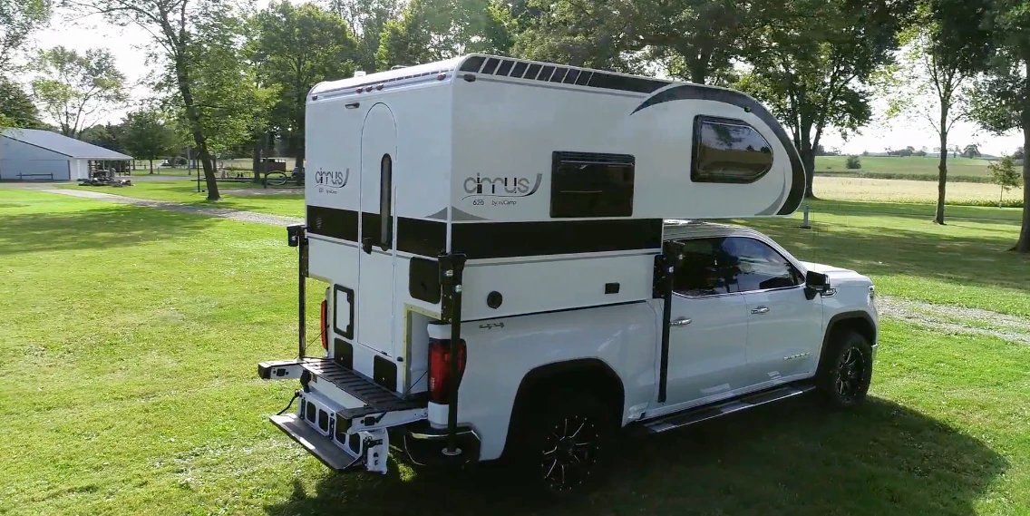 This half-ton truck camper holds a complete tiny home for your outdoor ...