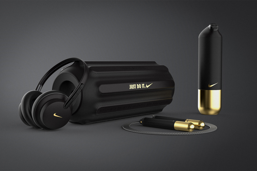 This Nike-inspired integrated smart fitness system gives at-home gym  workouts the boost it needs! - Yanko Design