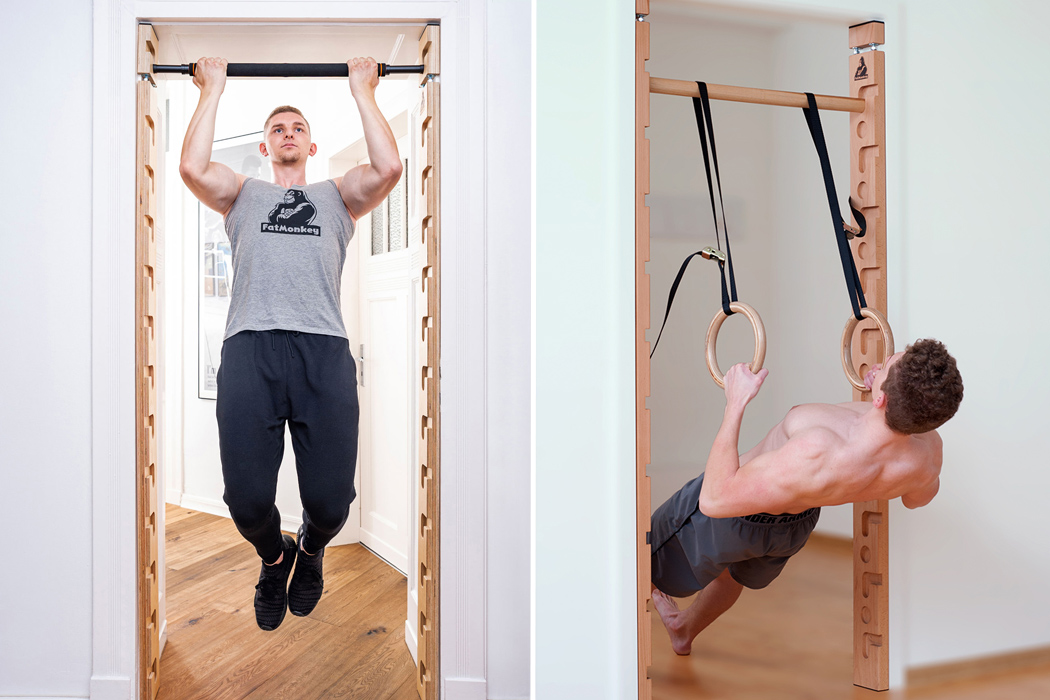 krokodil wekelijks Pretentieloos This no-drill bar fits onto any door frame, giving you a home gym to meet  your fitness goals! - Yanko Design