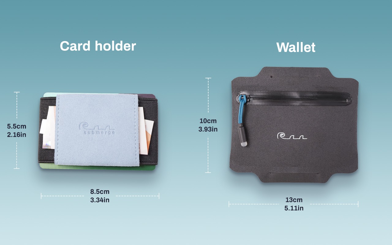 White Cloud Blue Sky Weather Business Card Holder Case Pocket Box Wallet