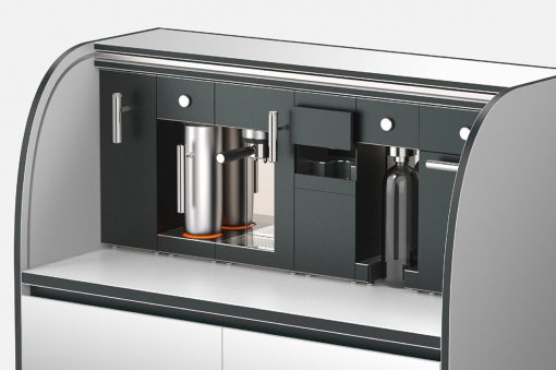 A modular kitchen bin design is the ultimate organization hack for sorting  and taking out your trash - Yanko Design