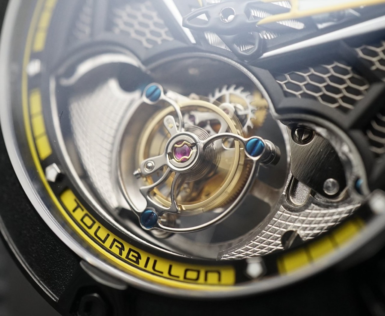 This Stealth Fighter jet-inspired watch comes with a magnificent flying  tourbillon - Yanko Design
