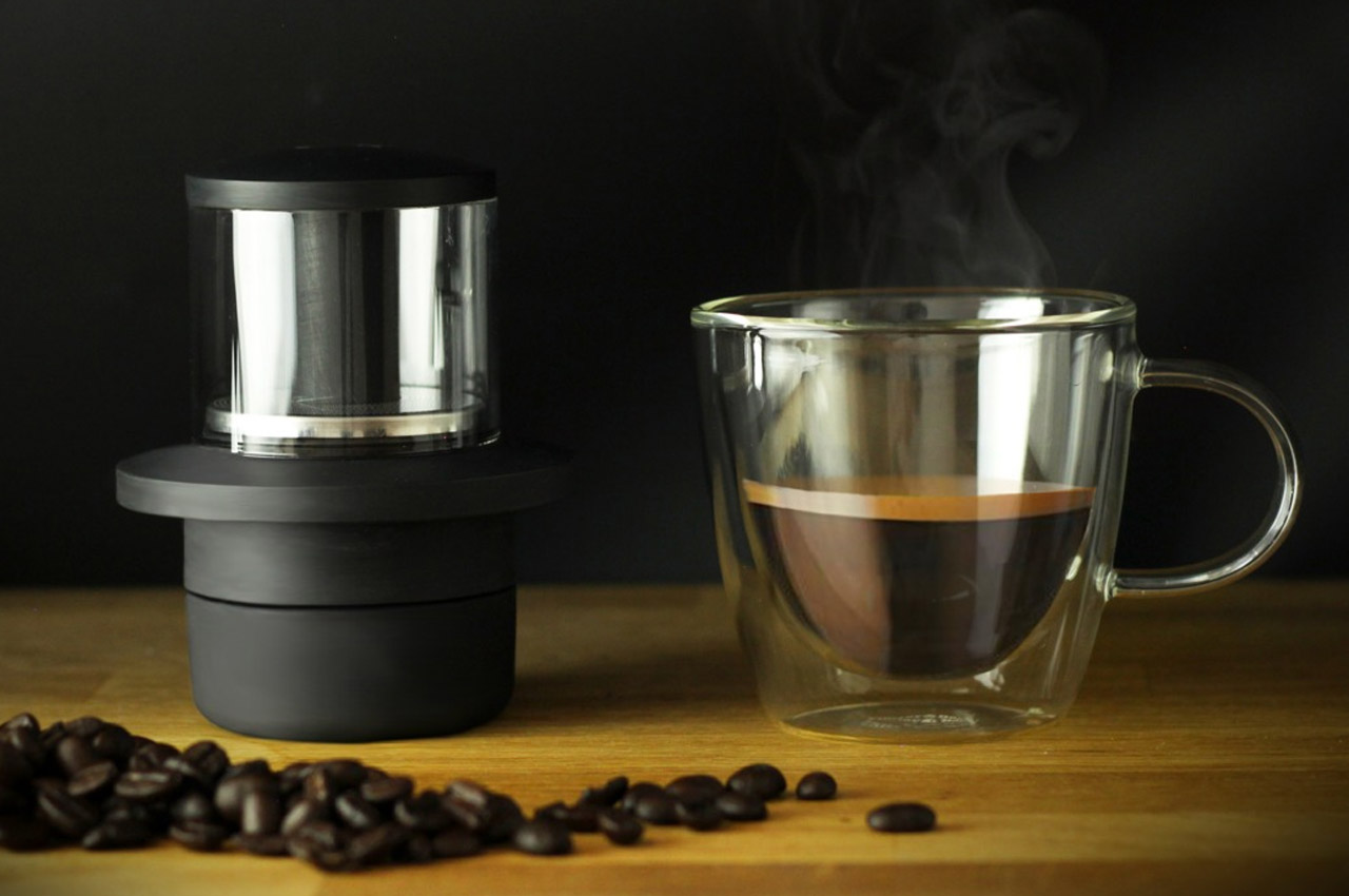 Tiny coffee makers that brew Starbucks-worthy coffee + perfectly fit into  your modern kitchen! - Yanko Design