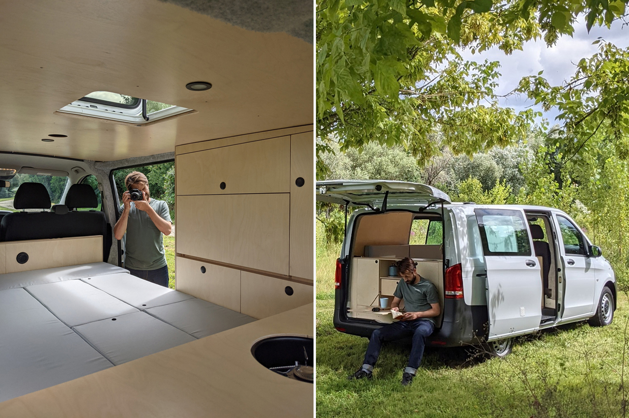 kruising Mijnenveld borst This Mercedes Vito turned camper keeps you outdoor ready with everything  from an outdoor shower to a rear kitchen! - Yanko Design