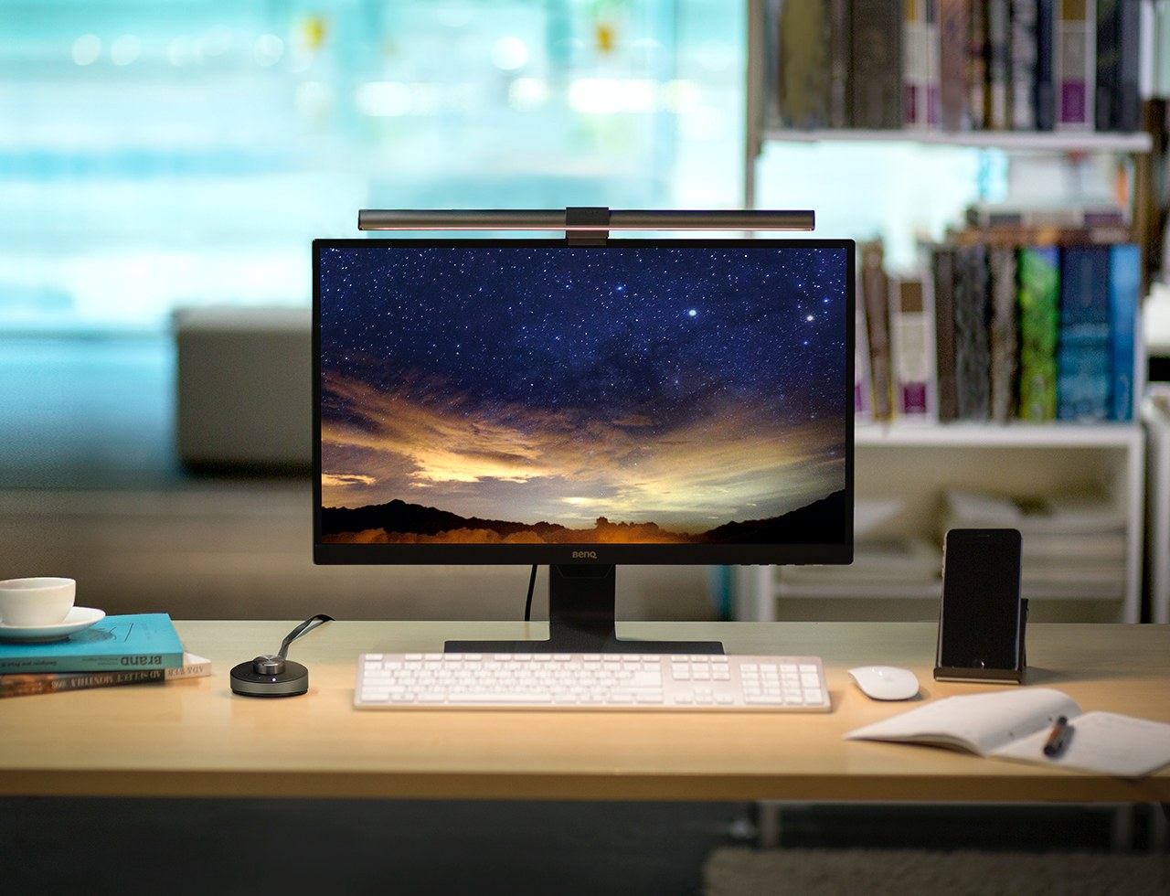 This monitor light bar is the most important desk accessory nobody