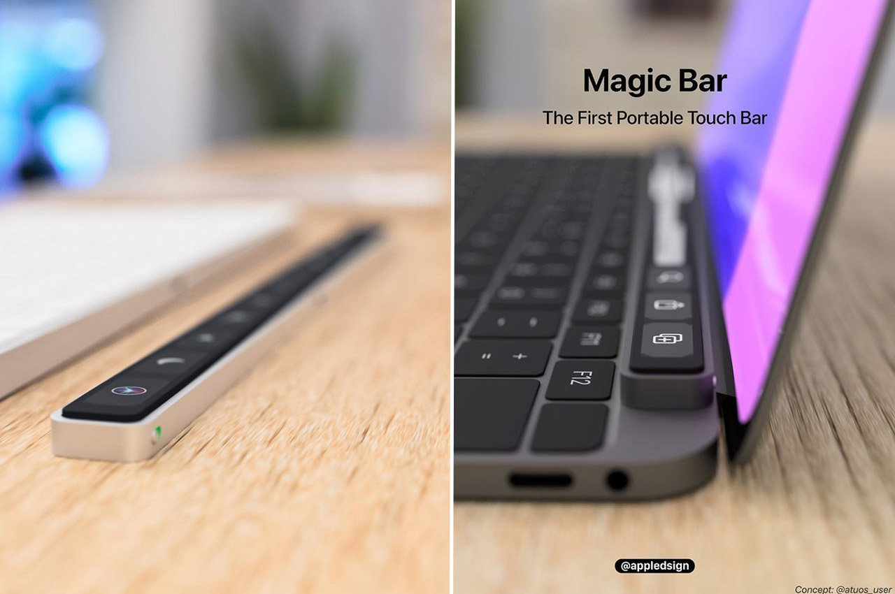The MacBook Pro Touch Bar gets a second life as this portable