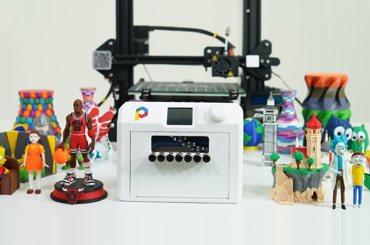 Want to turn your regular 3D printer into a multicolor 3D printer? This  clever printer attachment could help - Yanko Design