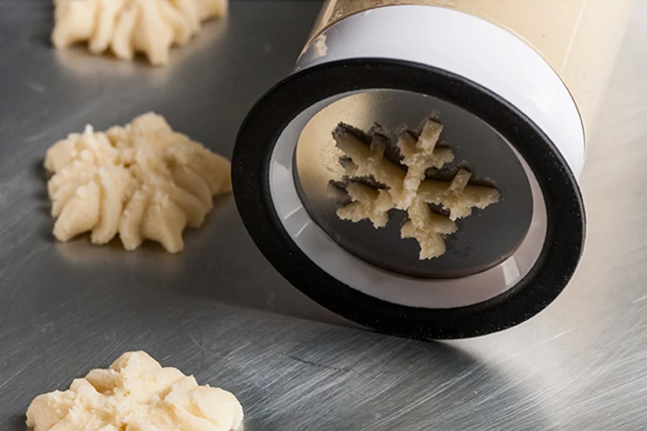 OXO's Cookie Press lets you mass-pump perfectly shaped cookie