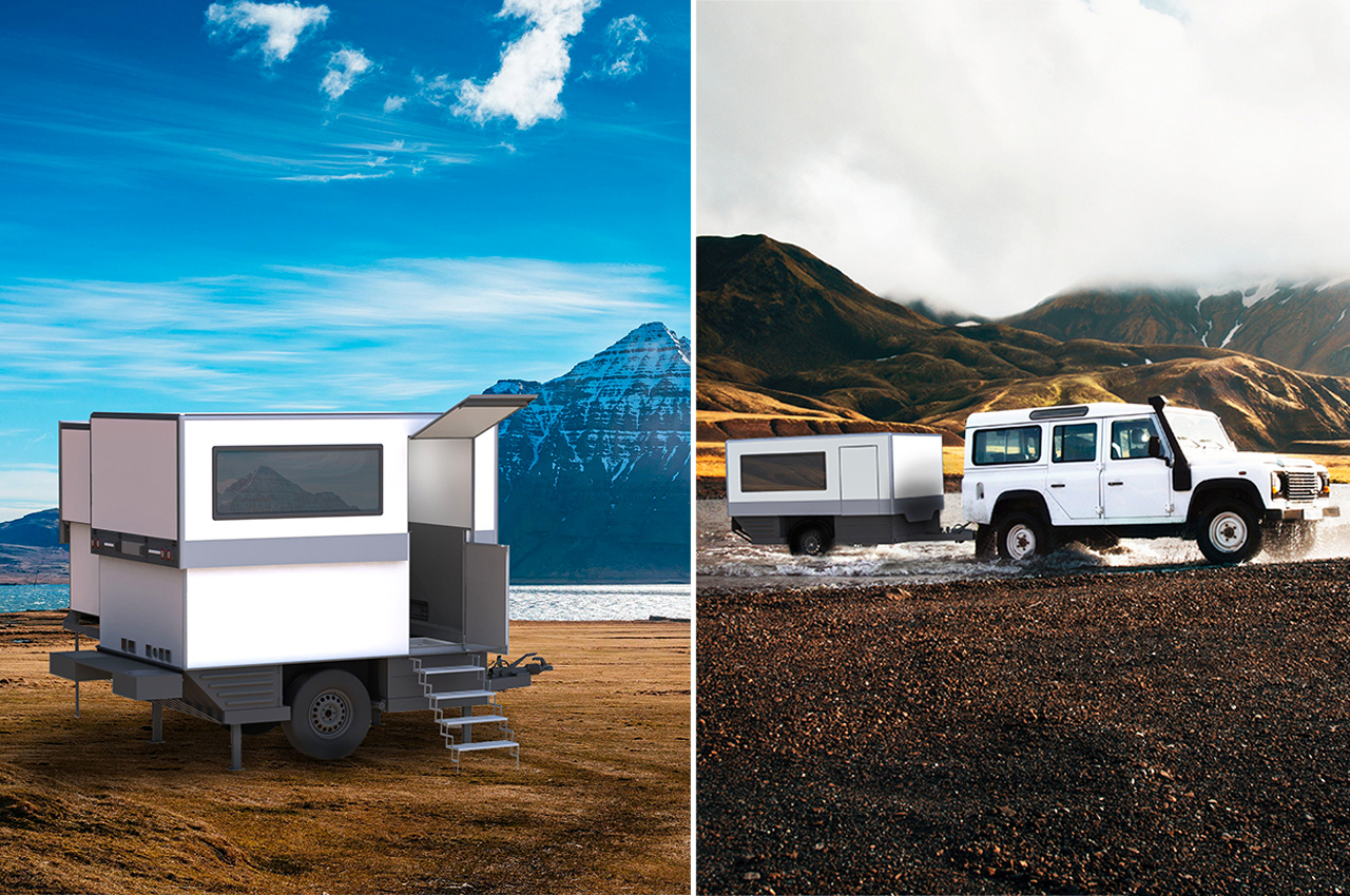 CAMP with Alpha Rex off-roading electric SUV at heart is the ultimate  campsite we'd want - Yanko Design