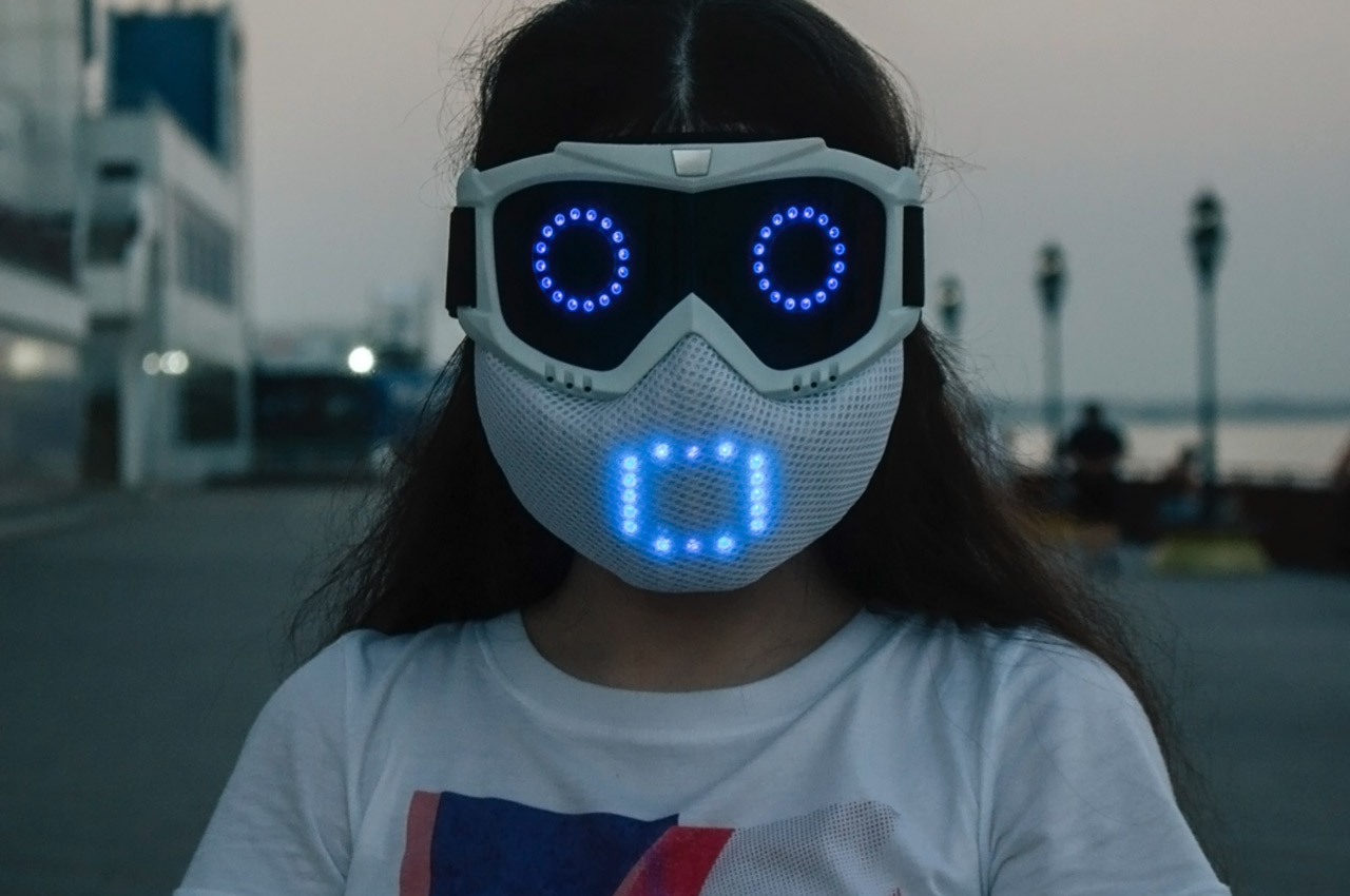 Top 10 masks including the world's first emotional LED mask to help you stay safe in the wave - Yanko Design