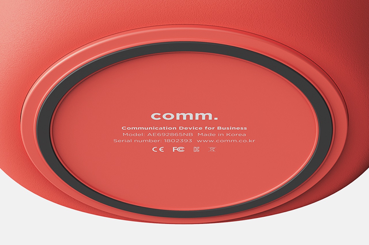 #COMM is a smart screen concept that makes working from home more efficient