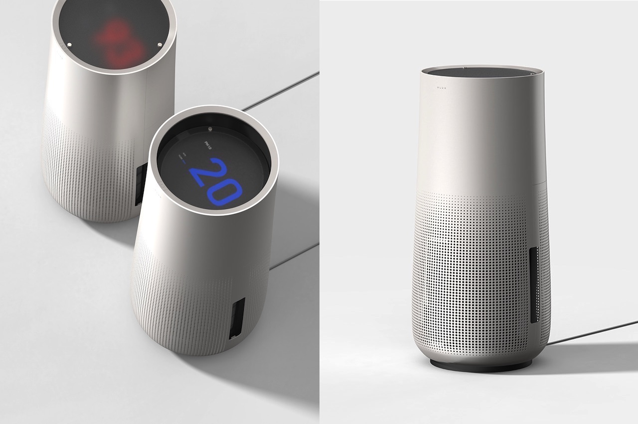 #Blur Air Purifier concept will let you see and feel when dirt and dust have already stacked up