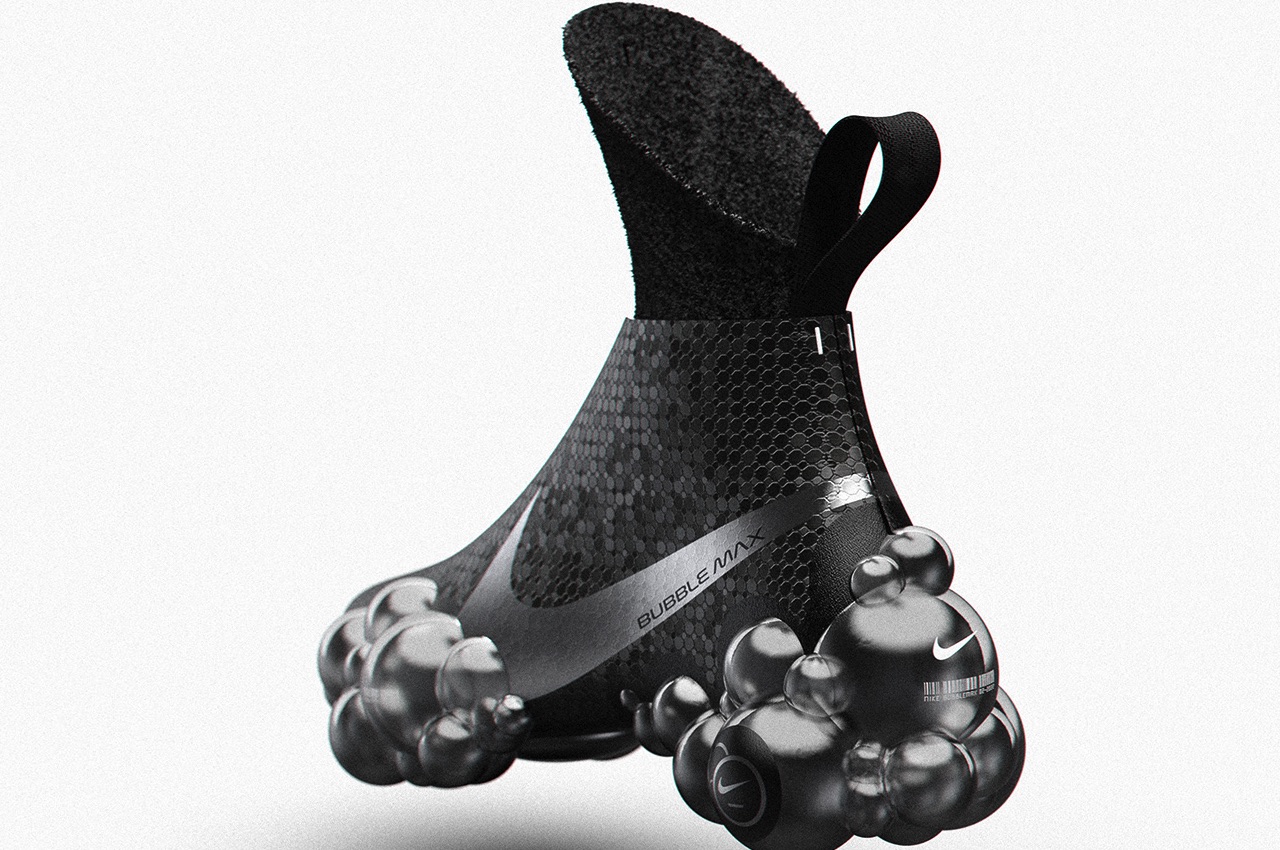 Afstoting Dusver Primitief Nike Bubble Max concept sneakers will make you feel like you're walking on  the clouds - Yanko Design