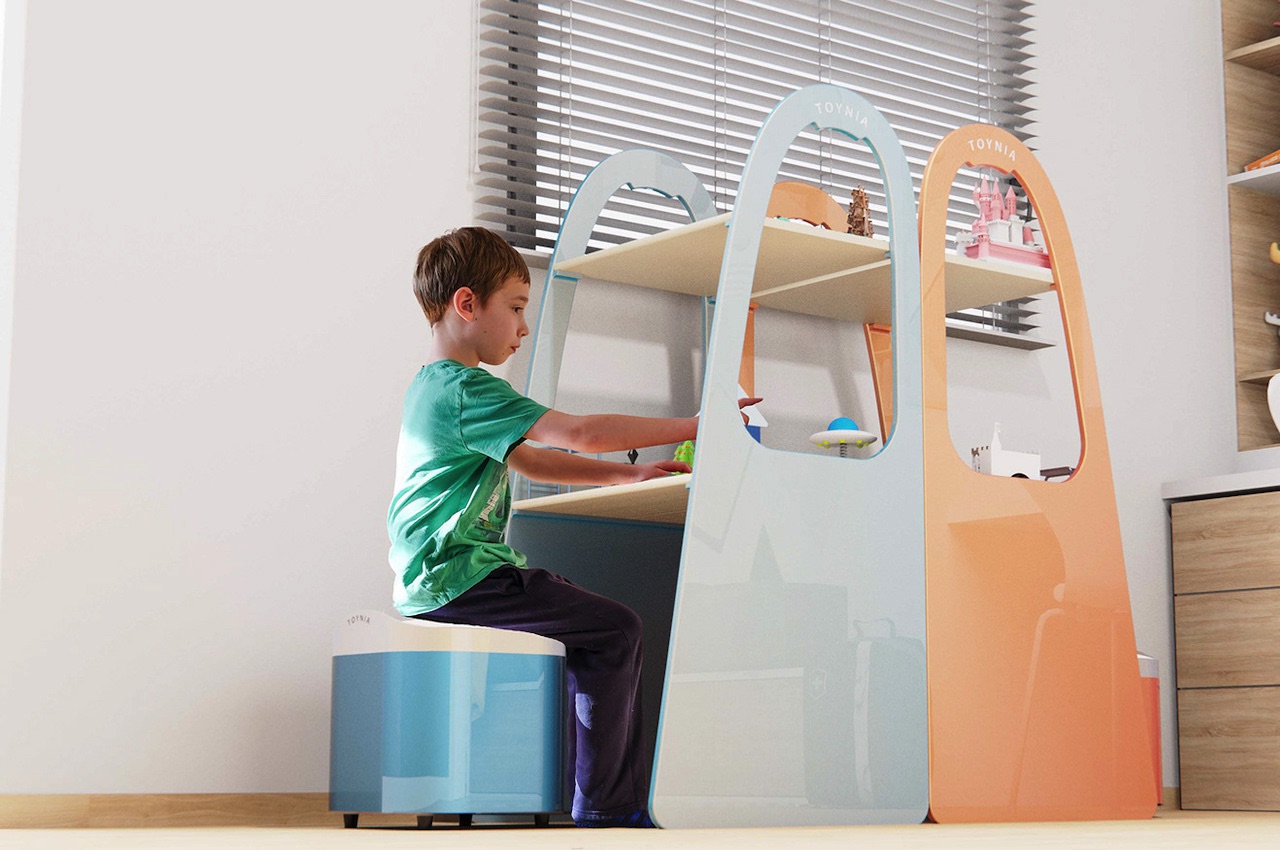 #TOYNIA Toybox lets kids play independently and teach them how to organize