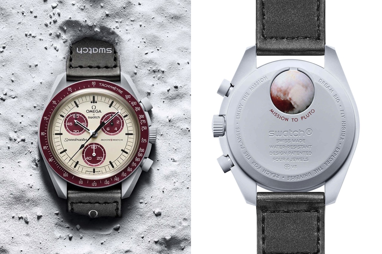 新品 Swatch Omega Moonswatch Pluto プルート - 腕時計(アナログ)