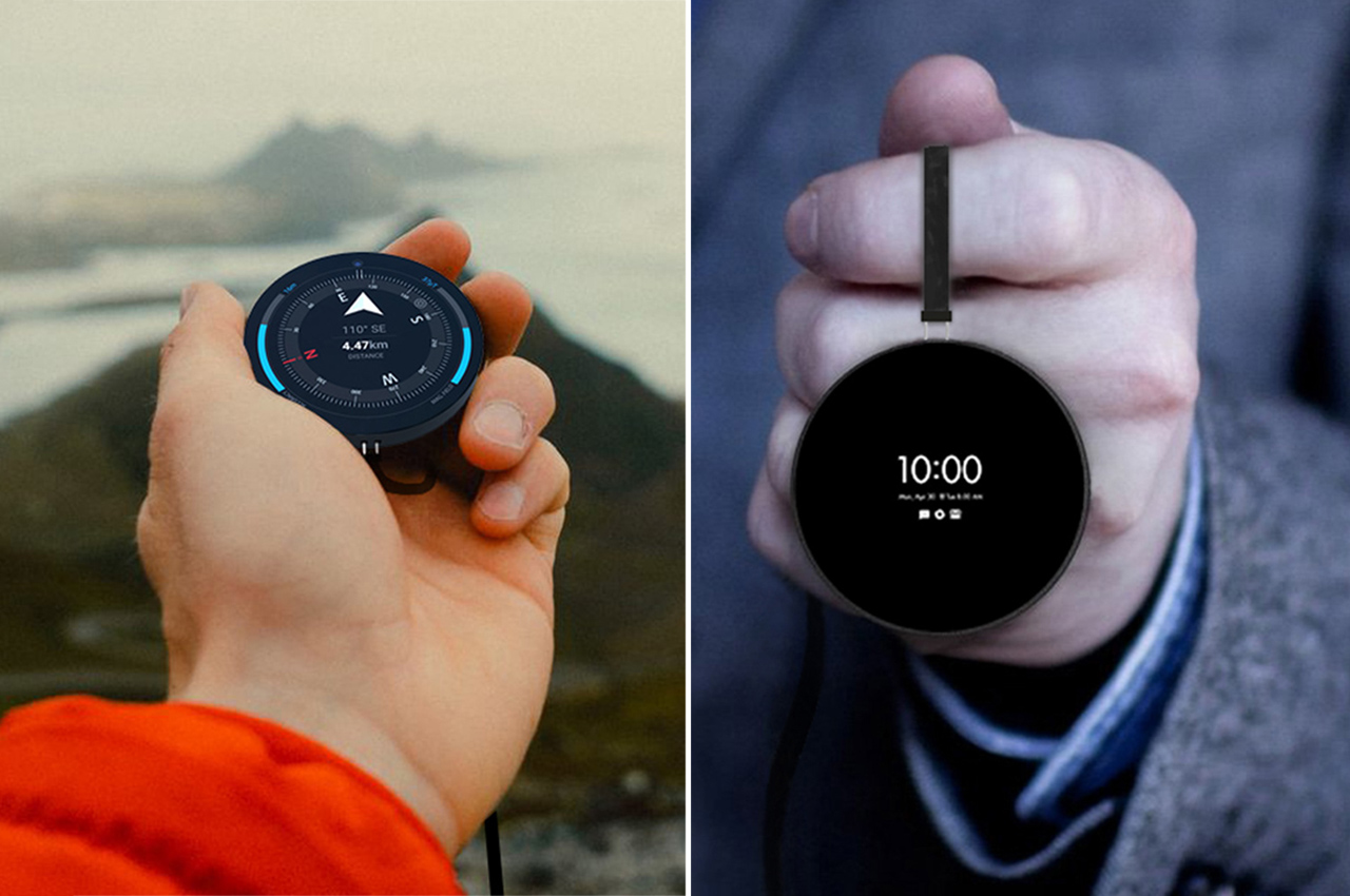 #A wearable for travellers that doubles as a health monitor brings back the pocket watch in style
