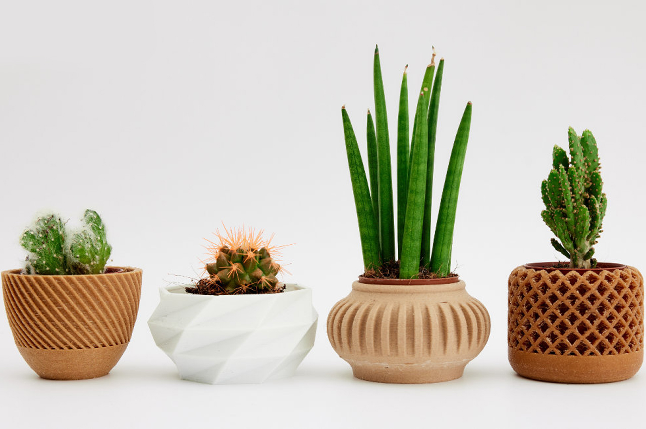 #This collection of everyday items is 3D printed from disused wheat bran to create zero waste