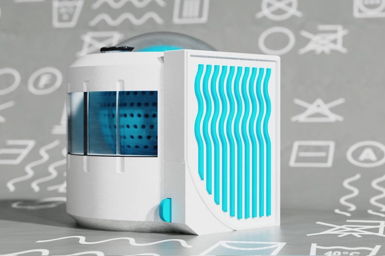#Lylo Portable Washing Machine reuses filtered water from the shower