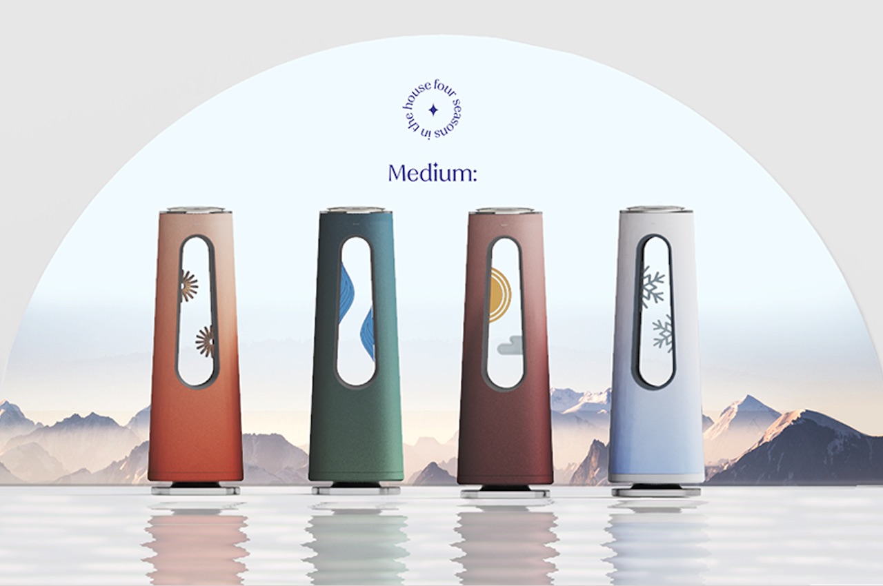 #Medium Air Freshener-Purifier brings all seasonal scents into your home