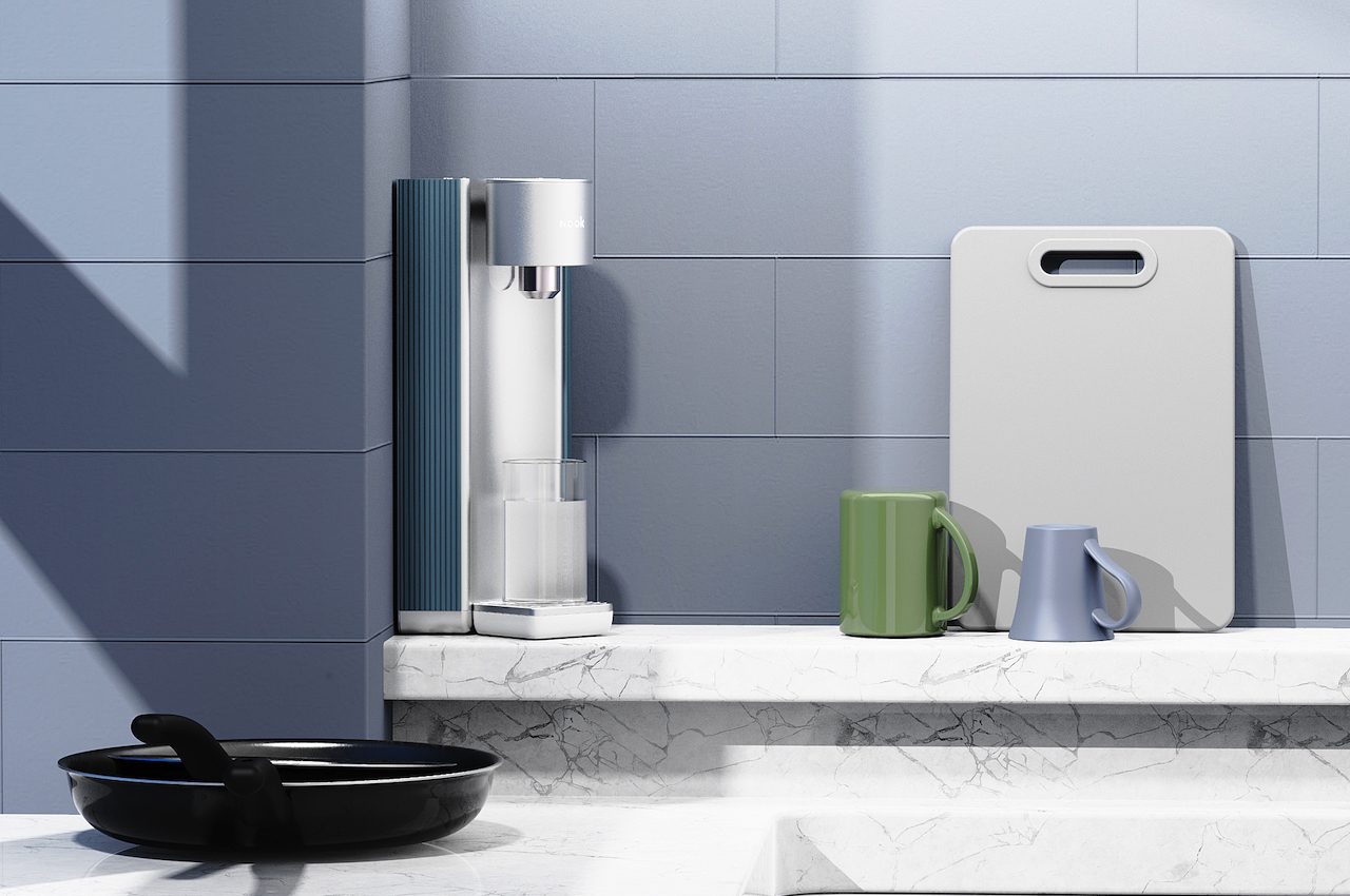 #NOOK Built-in Water Purifier will look great in that small corner of the kitchen
