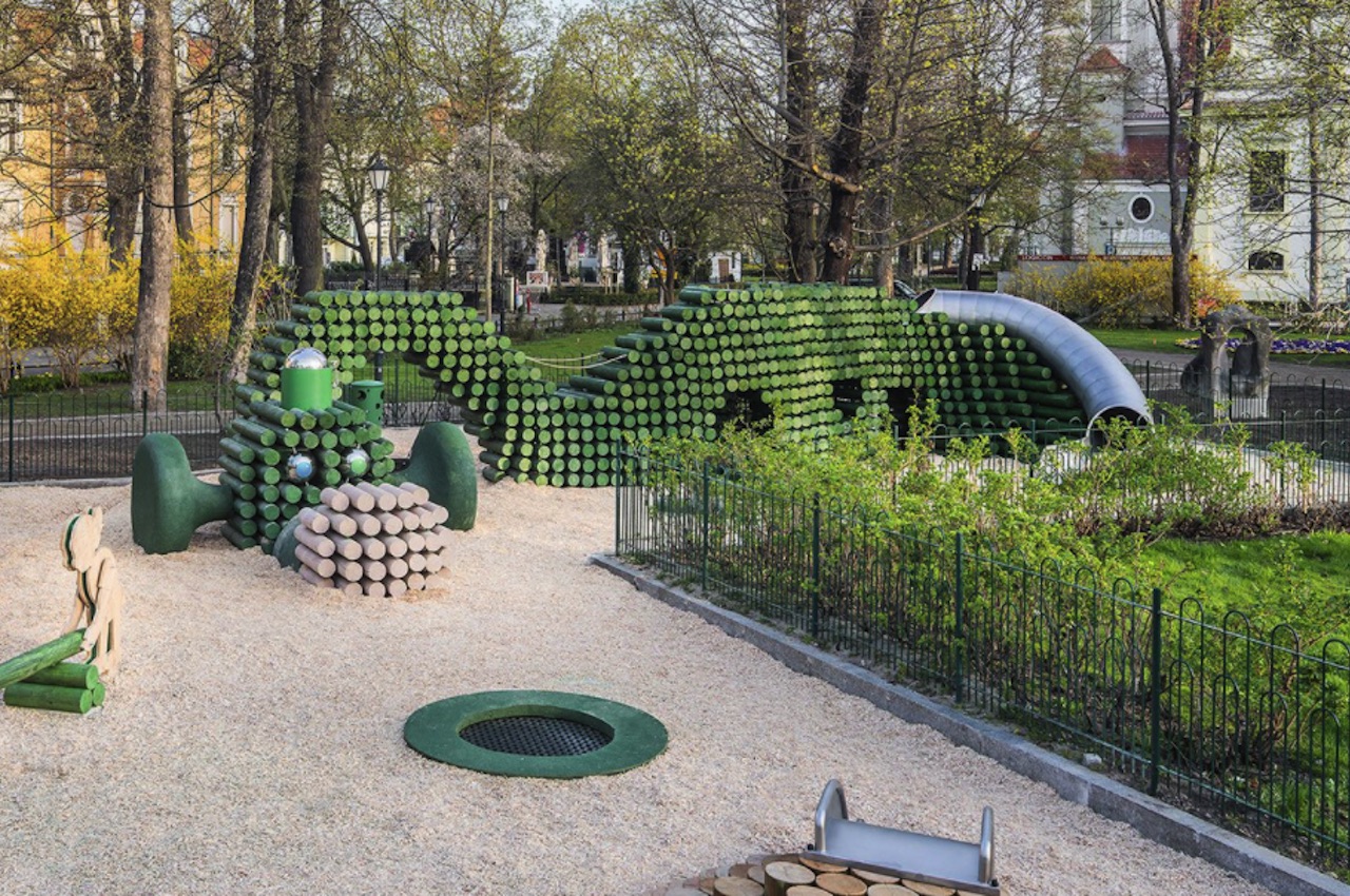 The Cuddly Playground is a large public art where children are free to  explore - Yanko Design